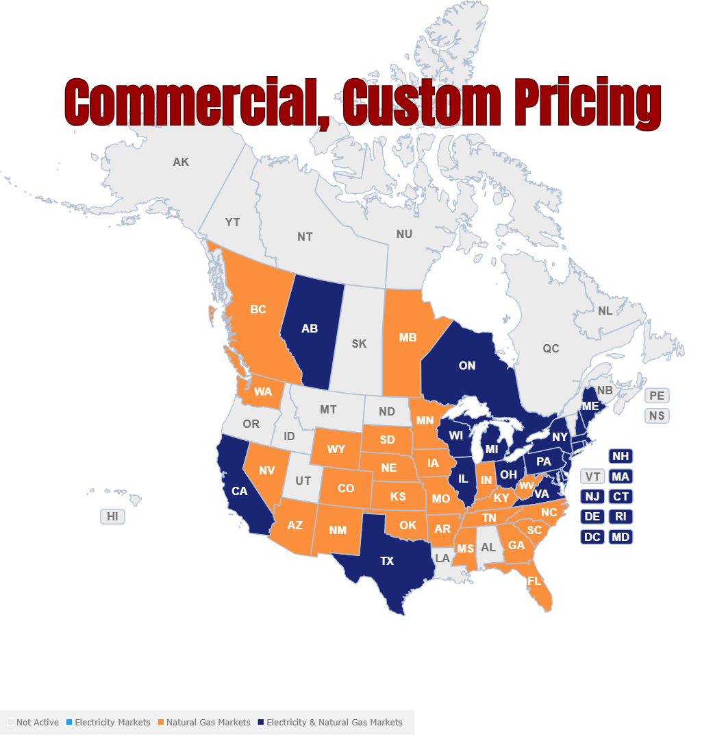Commercial, Custom Pricing